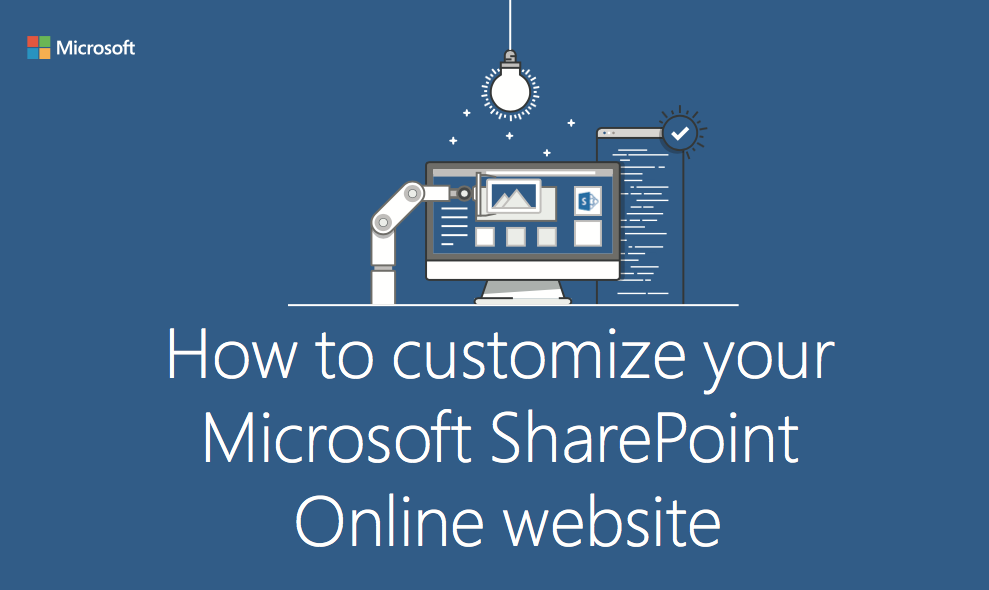 How to customize your Microsoft SharePoint Online website
